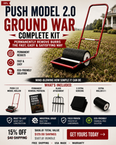 Ground War Combo 2.0 — Complete Push 2.0 Burr Removal System