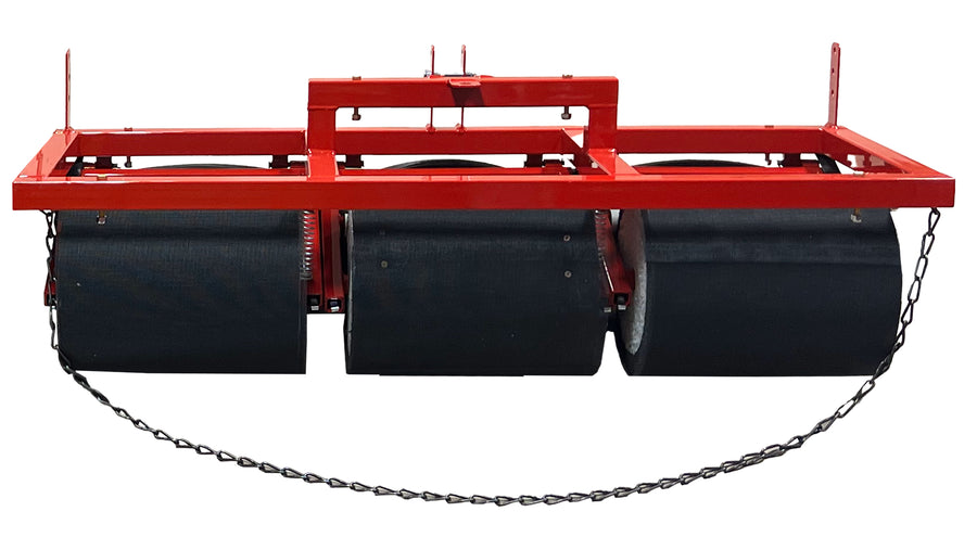 BIGFOOT Pull-Behind Sticker Burr Roller shown against a clean white background.